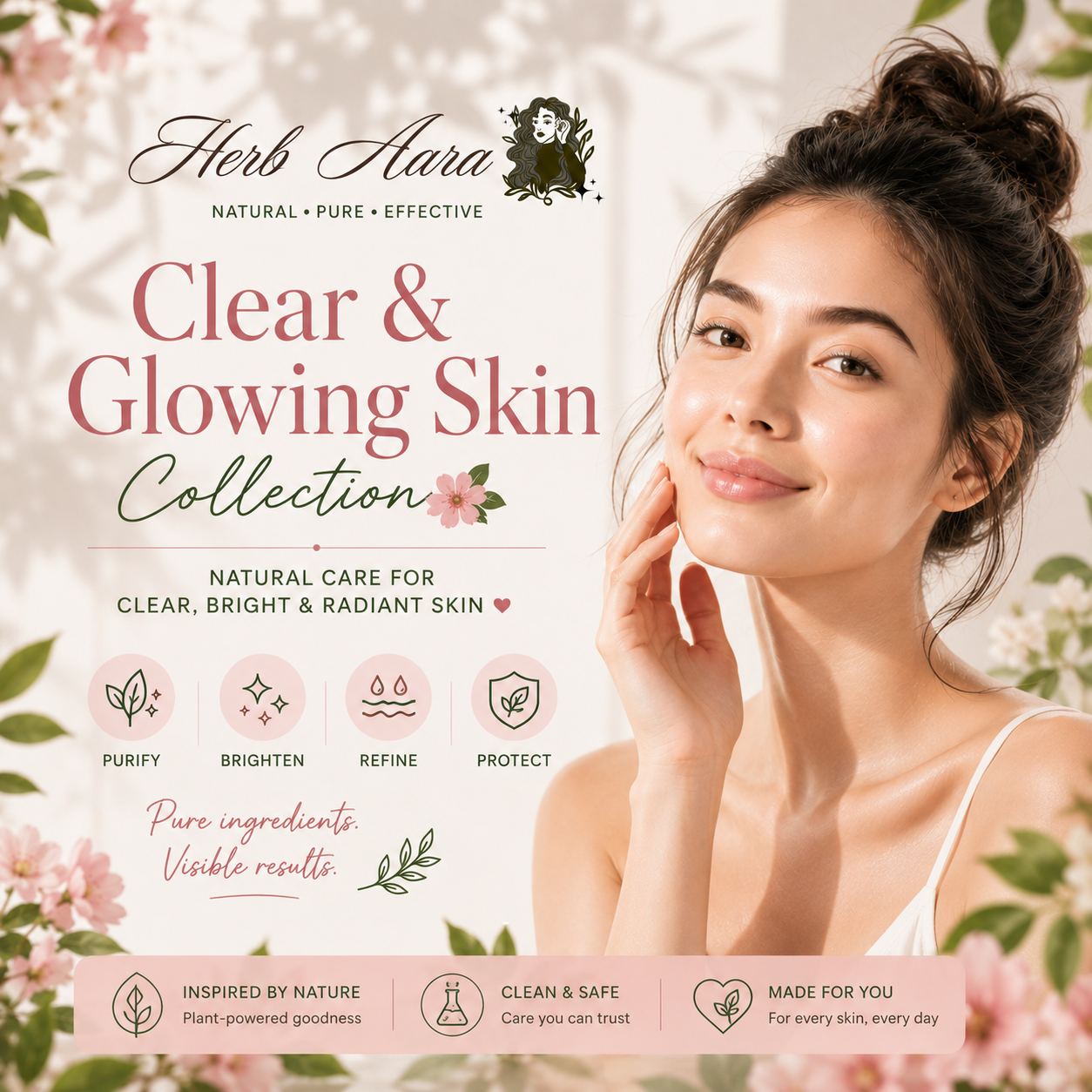 ✨ Clear & Glowing Skin Collection